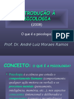 INTRODUÇÃO À PSICOLOGIA - 2008.ppt