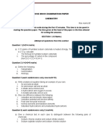 Chemistry Model Paper-1