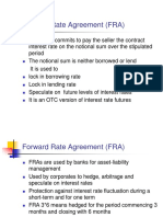 Forward Rate Agreement (FRA)
