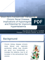 Short-Term Furosemide Therapy in Chronic Renal Disease Implications of Hypomagnesia and Potential For Improving Hyperkalaemia