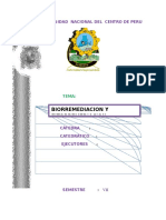 MONOGRAFIA de Biorremediacion de Fitorremediacion