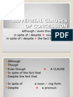 2 - Adverbial Clauses of Concession