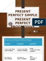 PPT 2 - Present Perfect Simple _ Cont