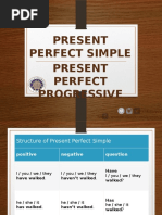 PPT 2 - Present Perfect Simple _ Cont