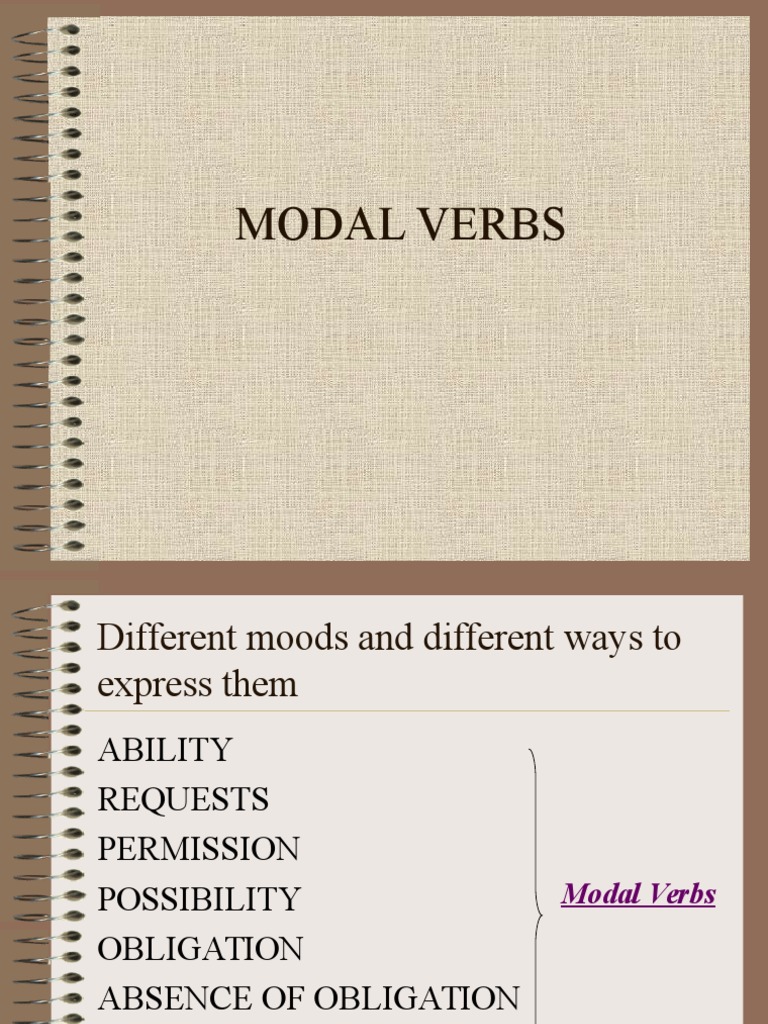 3 - Modal Verbs | PDF