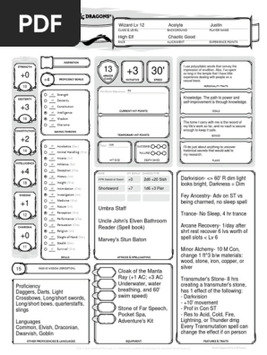 Taako Level 12