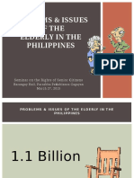 Problems & Issues of The Elderly in The Philippines