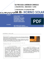 Horno Solar