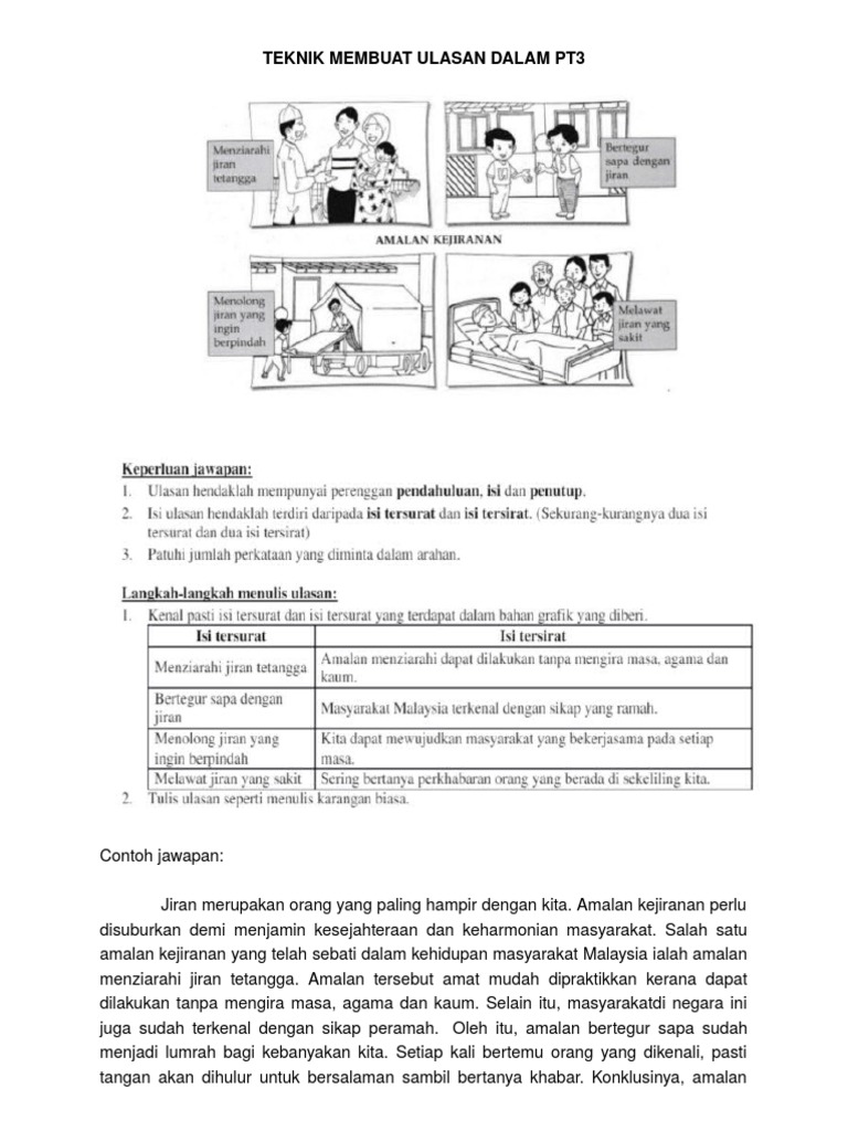 Teknik Membuat Ulasan Dalam Pt3 Pdf