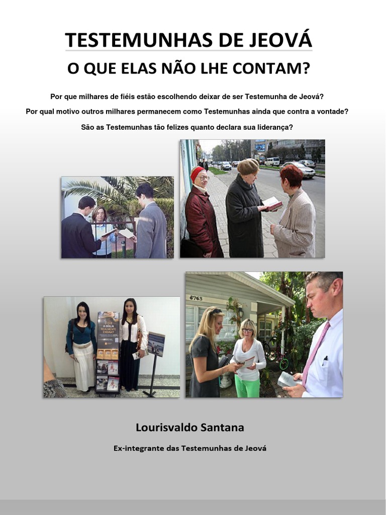 Testemunhas de Jeová - o Que Elas Não Lhe Contam | PDF | Bíblia | YHWH
