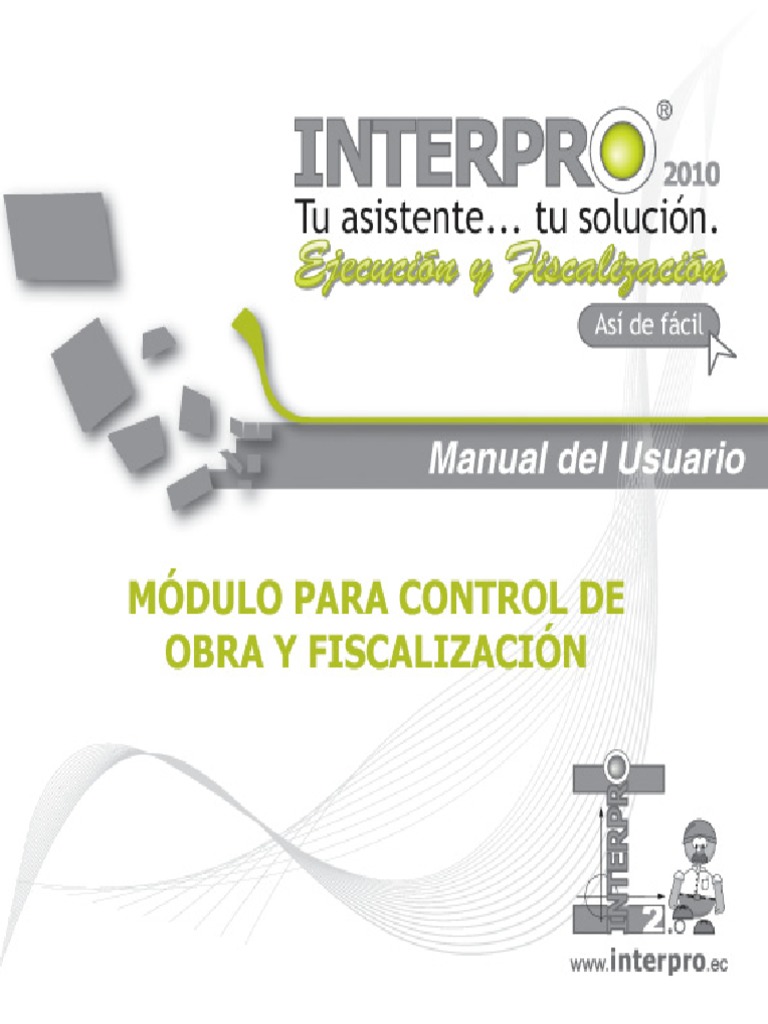 Manual Interpro 2010 Ejecucion | PDF | Point and Click | Programa de ...