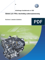 SSP322 Silnik 2 0 FSI Z Technikae Czterozaworowae