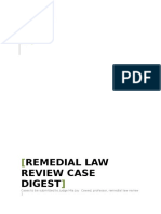 Remedial Law Review Case Digests 1-20