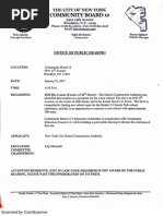 SCA meeting announcement