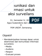 Komunikasi Dan Informasi Untuk Aksi Survailans (PROF AGUS)