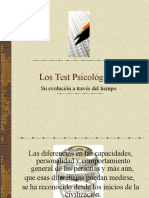 1.2 Evolución de Los Test Psicológicos