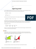 Bestemt Integral Og Areal (Matematik B, Integralregning) - Webmatematik PDF