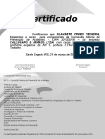 Certificado CIPA 2015-Claudete.ppt