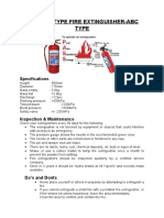 9 Kg Dcp Type Fire Extinguisher-ABC Type