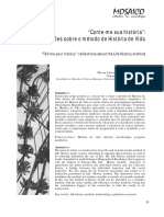 Conte-me Sua História - Reflexões Sobre o Método de História de Vida