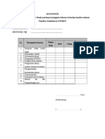 Kuesioner Tracer Studi