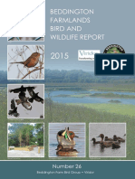 Beddington Farmlands Bird and Wildlife Report 2015 