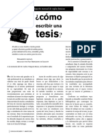 Como Hacer Una Tesis UNAM PDF