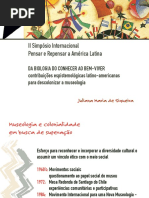 Da Biologia do Conhecer ao Bem-Viver