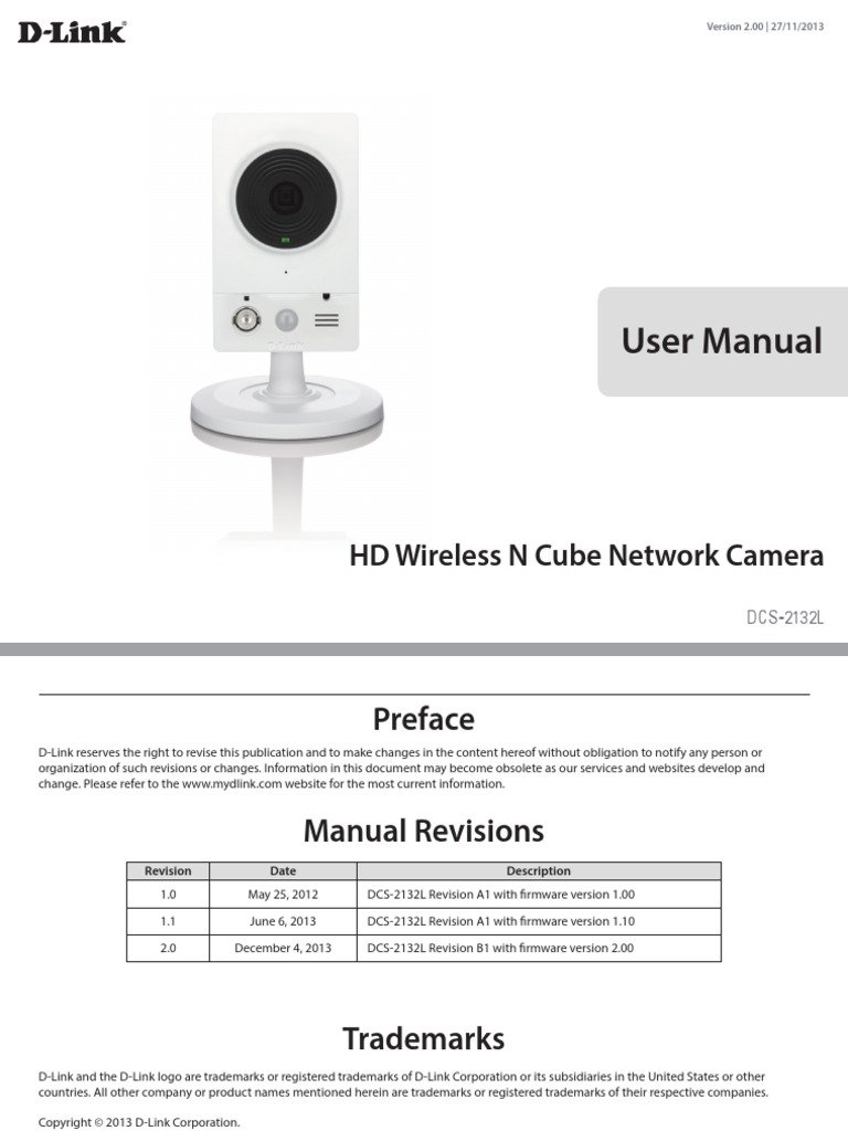 Dcs-2132l b1 Manual v2.00ww | Computer Network | Ip Address