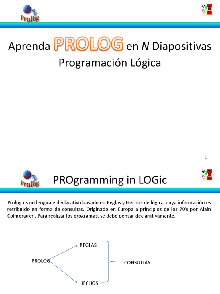 Prolog | Descargar gratis PDF | Mi sql | Programación de computadoras
