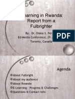 E-Learning in Rwanda: Report From A Fulbrighter