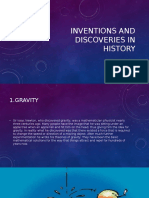 Inventions and Discoveries in History