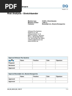 Risk Analysis - Stretchbander