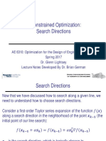 3 Unconstrained Opt-Search Directions