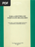 Para a História Do Português Brasileiro v 