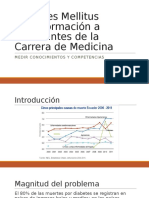 Diabetes Mellitus y Docencia 28052016