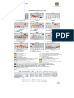 Calendário Acadêmico 2015 Paranaguá 1