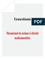 Farmacodinamia Ana Segarceanu UMFCD