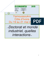 Liste Des R - Sum - S Pour Les Doctoriales 2015