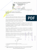 Exhorto Sobre para Que Los Poderes de La Unión Veten A Ford Motor Company y General Motors Company