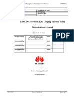 11 GSM BSS Network KPI Paging Success Rate Optimization Manual