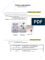 Lucrarea Practica Nr. 15 - Medicatia Antitrombotica