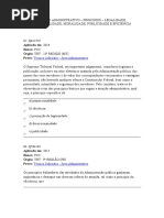Direito Administrativo - Princípios - Legalidade, Impessoalidade, Moralidade, Publicidade e Eficácia