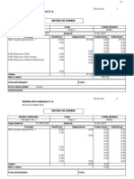 Modelo de recibo de pago - nomina