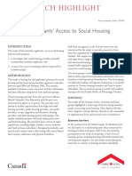 Research Highlight: Homeless Applicants' Access To Social Housing
