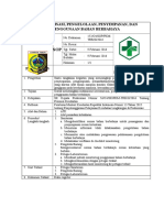 Sop Inventarisasi, Pengelolaan, Penyimpanan, Dan Penggunaan Bahan Berbahaya