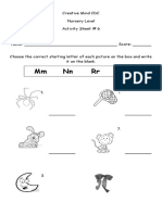 Activity Sheet No. 6