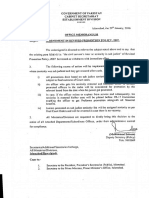 Amendment in Revised Promotion Policy 2007