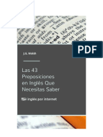 Las 43 Preposiciones en Inglés Que Necesitas Saber PDF