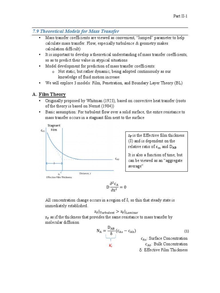 Class Notes - Part II PDF | PDF | Reynolds Number | Boundary Layer